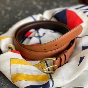 Coach / Tan Leather 8400 Belt L